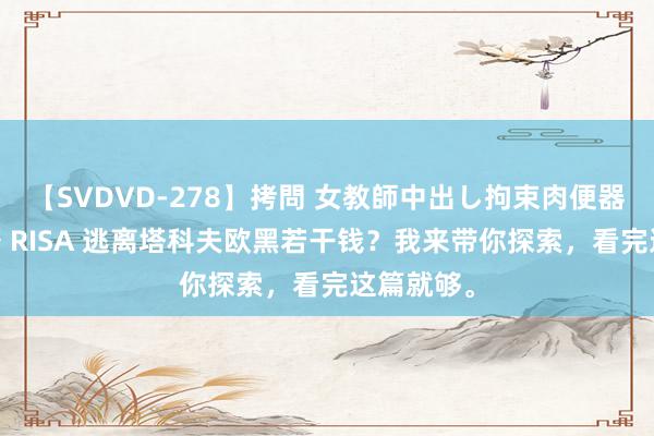 【SVDVD-278】拷問 女教師中出し拘束肉便器 仁科百華 RISA 逃离塔科夫欧黑若干钱？我来带你探索，看完这篇就够。